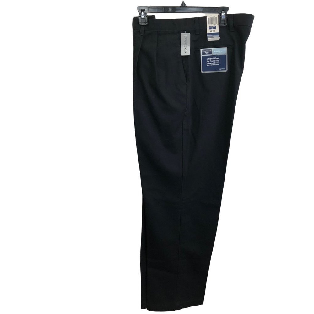 DOCKERS CLASSIC‎ FIT ORIGINAL KHAKI NO WRINKLE TWILL SZ 40X30 NWT